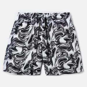 Stylish Black and White Kids Shorts